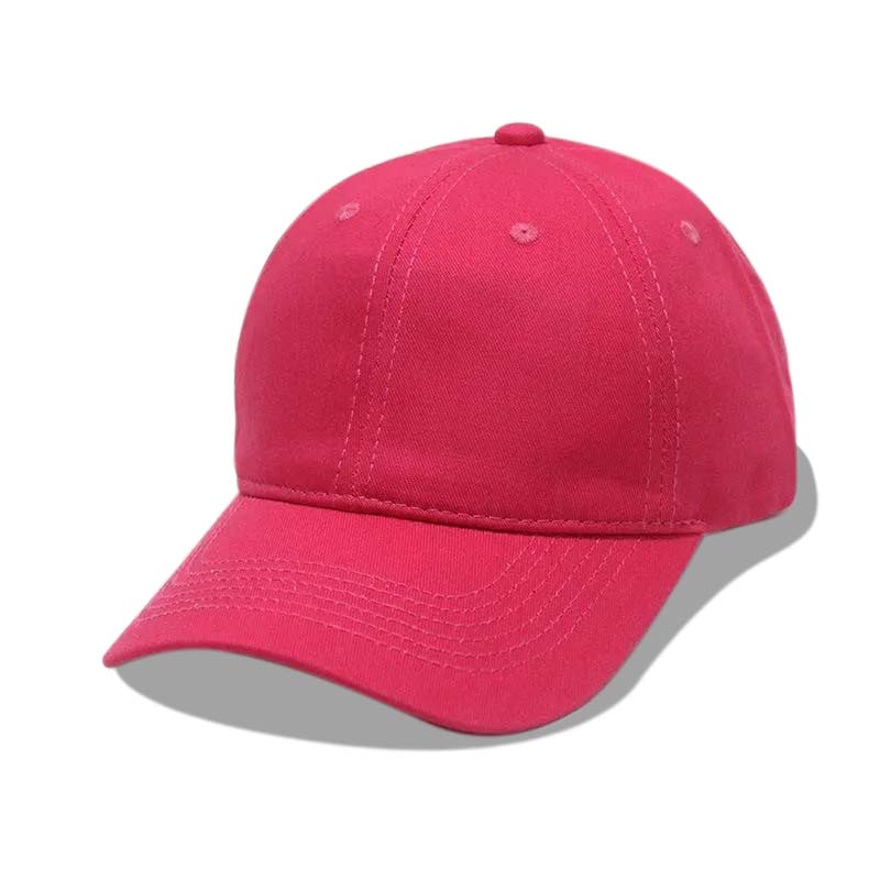 【 High quality hat 】Rose red Hat custom printing logo student hat baseball hat custom - fansmotif