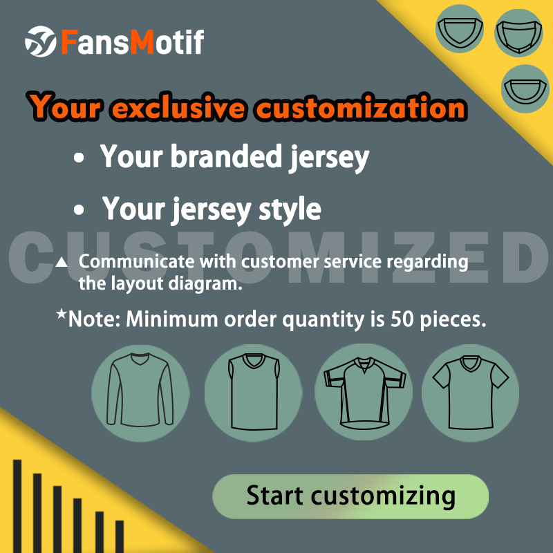 【 Custom jersey style 】 Customize your brand jersey【Contact customer service for details】 - fansmotif