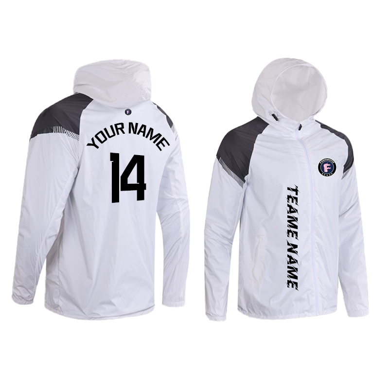 【 High Quality Windbreaker 】Gray reflective waterproof windbreaker High quality windbreaker - fansmotif