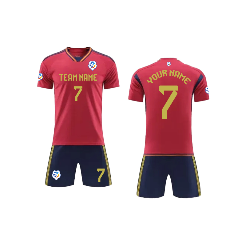 【 Senior jersey customization 】GS Customized football shirt team adult game shirt short sleeve - fansmotif