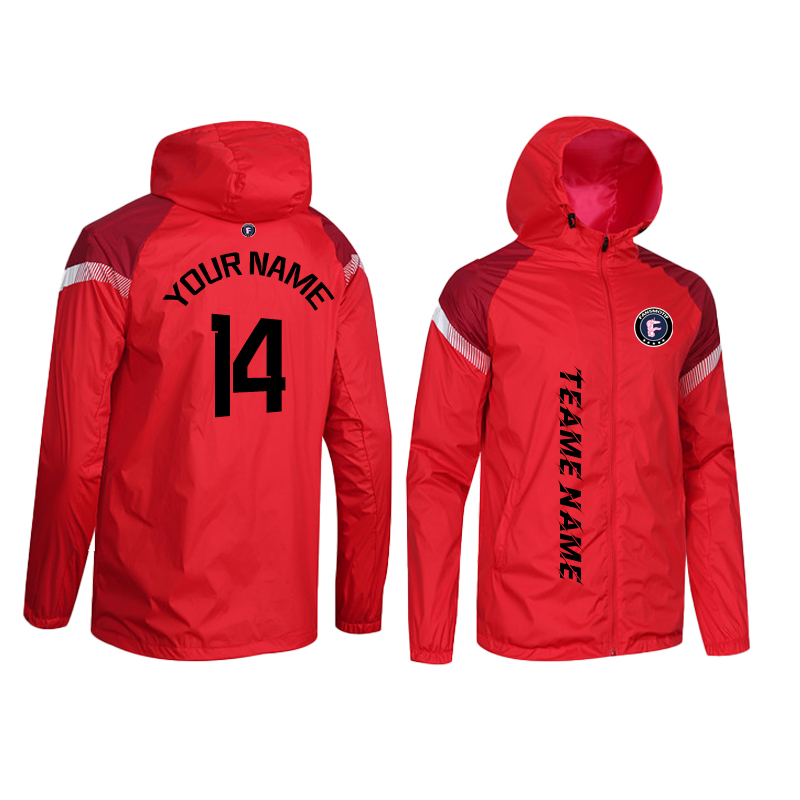 【 High Quality Windbreaker 】Red reflective waterproof windbreaker High quality windbreaker - fansmotif