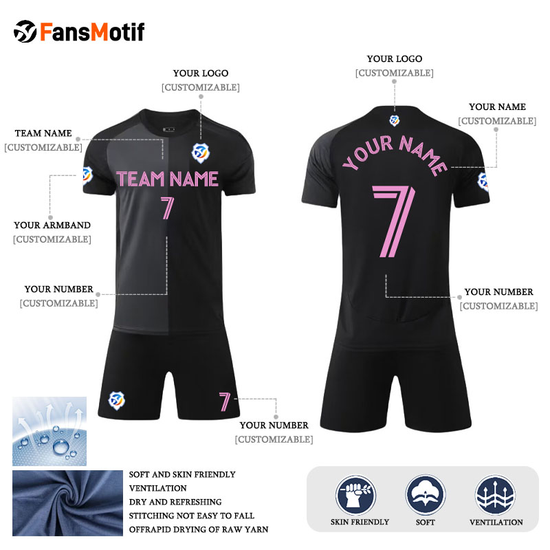 【 Senior jersey customization 】JM Custom adult football jersey game jersey team jersey - fansmotif
